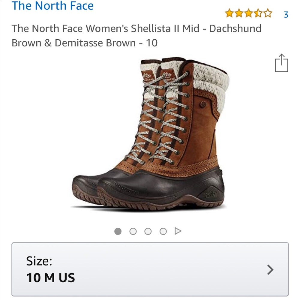 The North Face Shellista ii mid boot.